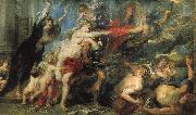 RUBENS, Pieter Pauwel The Consequences of War Sweden oil painting reproduction